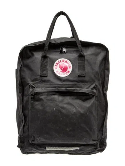 Pre-owned Fjall Raven Canvas Backpack In Black