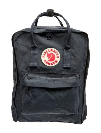 Pre-owned Fjall Raven Canvas Backpack In Blue