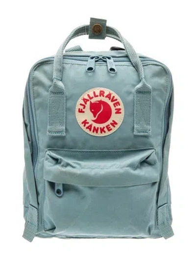 Pre-owned Fjall Raven Canvas Backpack In Blue