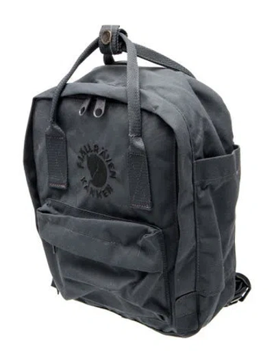 Pre-owned Fjall Raven Canvas Backpack In Blue