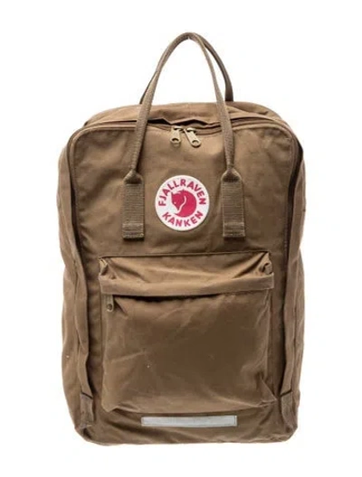 Pre-owned Fjall Raven Canvas Backpack In Brown