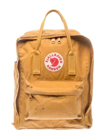 Pre-owned Fjall Raven Canvas Backpack In Brown