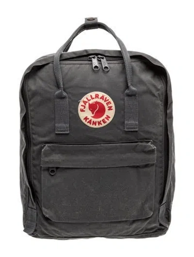Pre-owned Fjall Raven Canvas Backpack In Gray