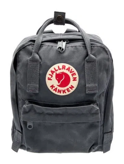Pre-owned Fjall Raven Canvas Backpack In Gray
