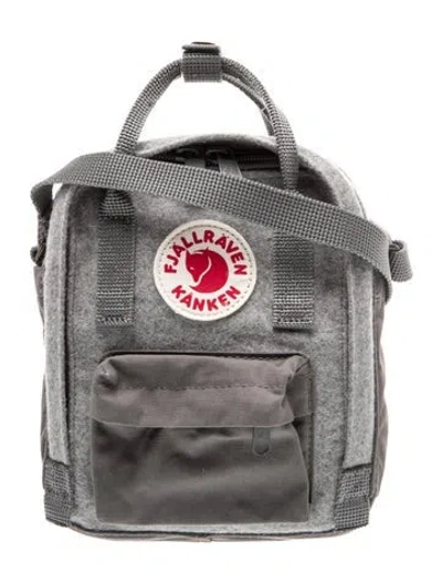 Pre-owned Fjall Raven Canvas Backpack In Gray