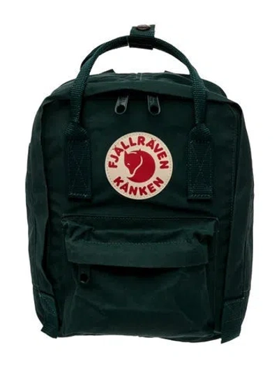 Pre-owned Fjall Raven Canvas Backpack In Green