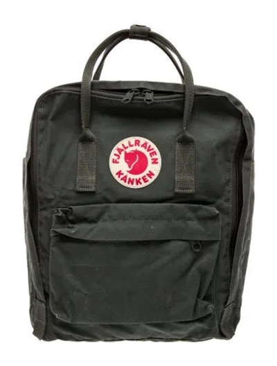 Pre-owned Fjall Raven Canvas Backpack In Green