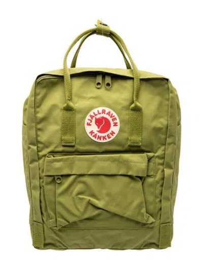 Pre-owned Fjall Raven Canvas Backpack In Green