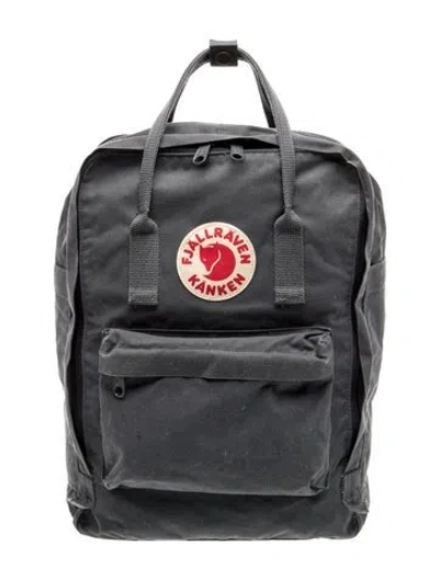 Pre-owned Fjall Raven Canvas Backpack In Grey