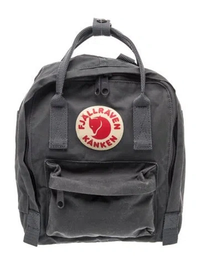 Pre-owned Fjall Raven Canvas Backpack In Grey