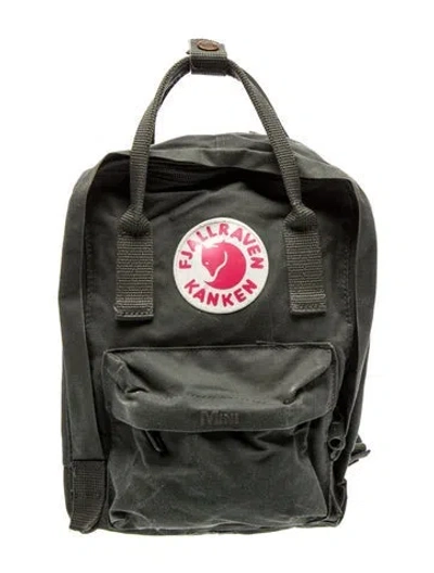 Pre-owned Fjall Raven Canvas Backpack In Grey