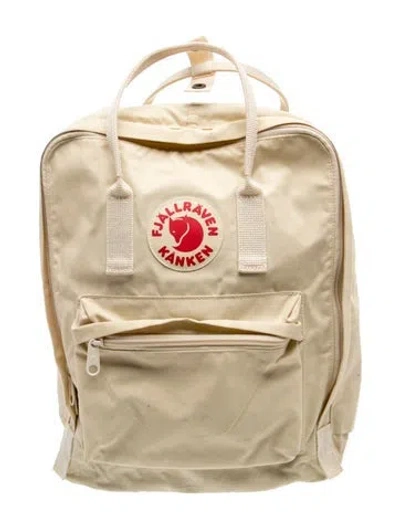 Pre-owned Fjall Raven Canvas Backpack In Neutral
