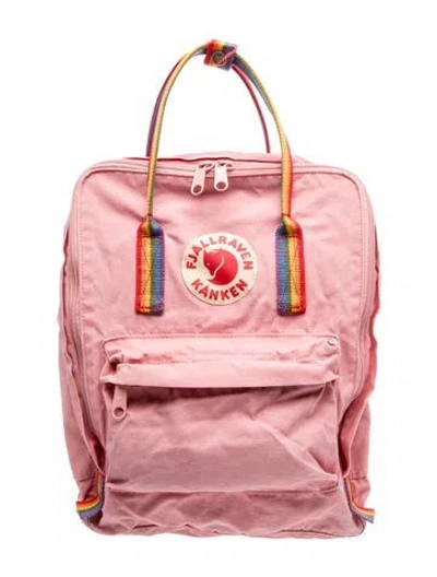 Pre-owned Fjall Raven Canvas Backpack In Red