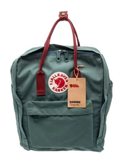 Pre-owned Fjall Raven Canvas Backpack W/ Tags In Blue