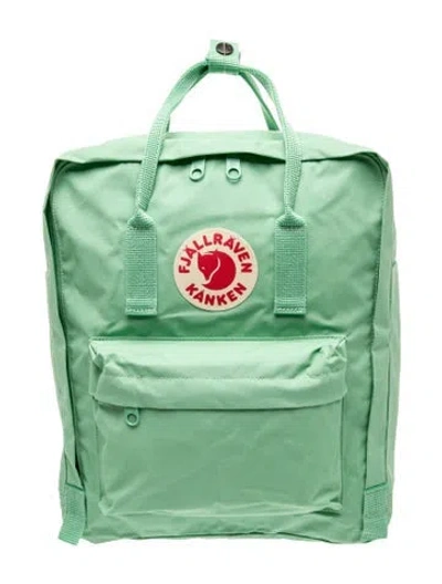 Pre-owned Fjall Raven Canvas Backpack W/ Tags In Green