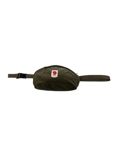 Pre-owned Fjall Raven Canvas Belt Bag In Green