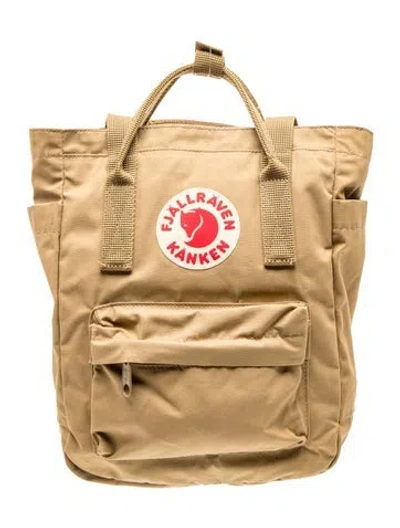 Pre-owned Fjall Raven Canvas Tote In Neutral