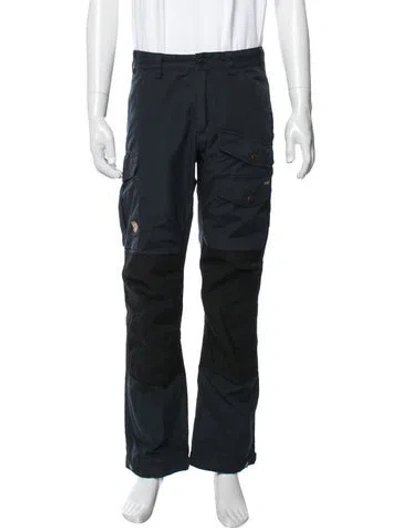 Pre-owned Fjall Raven Cargo Pants In Black/blue