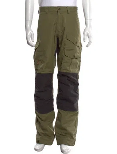 Pre-owned Fjall Raven Cargo Pants In Green