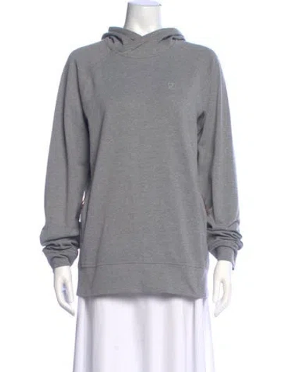 Pre-owned Fjall Raven Crew Neck Long Sleeve Hoodie In Gray