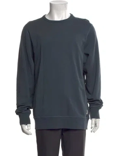Pre-owned Fjall Raven Crew Neck Long Sleeve Sweatshirt In Grey