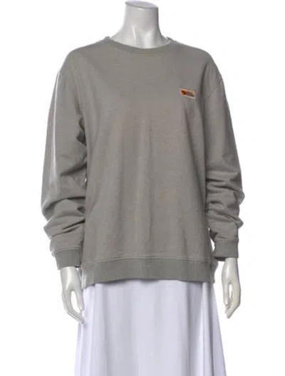 Pre-owned Fjall Raven Crew Neck Long Sleeve Sweatshirt In Neutral