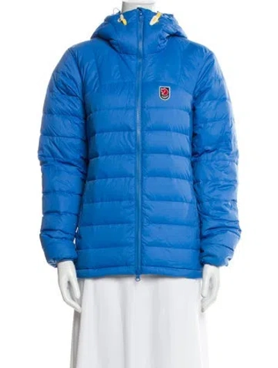Pre-owned Fjall Raven Down Jacket In Blue