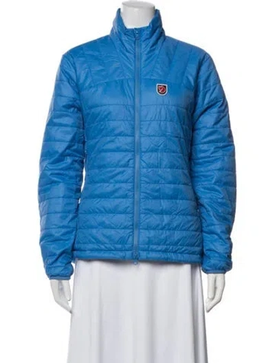 Pre-owned Fjall Raven Down Jacket In Blue