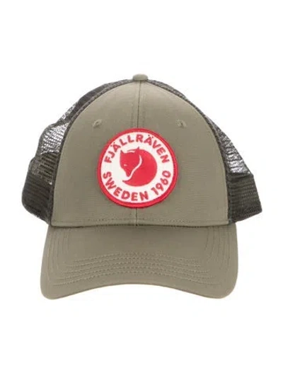 Pre-owned Fjall Raven Embroidered Baseball Cap In Green