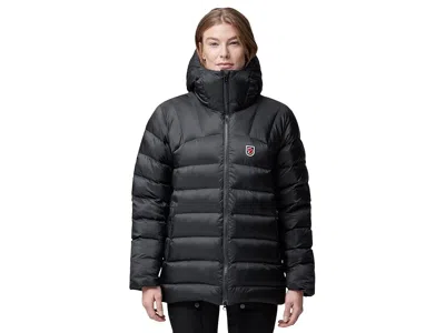 Fjall Raven Expedition Mid Winter Jacket W Women's Coat Black/basalt: Lg, Down/nylon/polyamide