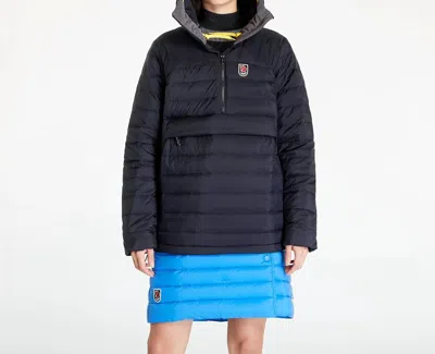 Fjall Raven Expedition Pack Down Anorak Jacket In Black