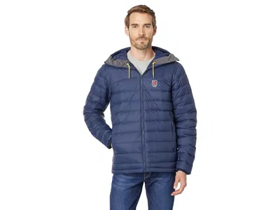Fjall Raven Expedition Pack Down Hoodie In Blue