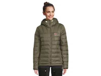 Fjall Raven Expedition Pack Down Hoodie In Green
