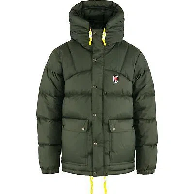 Pre-owned Fjall Raven Fjallraven Expedition Down Lite Jacket Men's Jacket, Deep Forest, Medium In Green