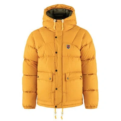 Pre-owned Fjall Raven Fjallraven Expedition Down Lite Jacket Mustard Yellow / Green