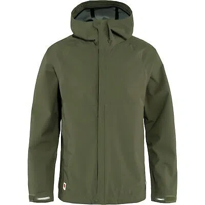 Pre-owned Fjall Raven Fjallraven Hc Hydratic Trail Jacket Men's Jacket, Laurel Green, Small