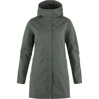 Pre-owned Fjall Raven Fjallraven Kiruna Padded Parka Women's Winter Jacket, Basalt, Small