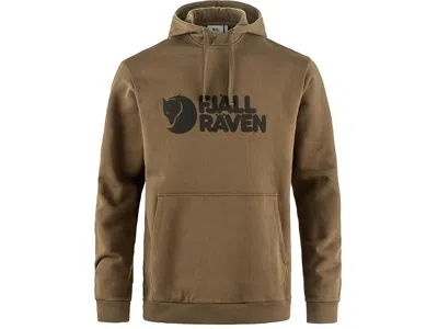 Fjall Raven Fjallraven Logo Hoodie In Brown