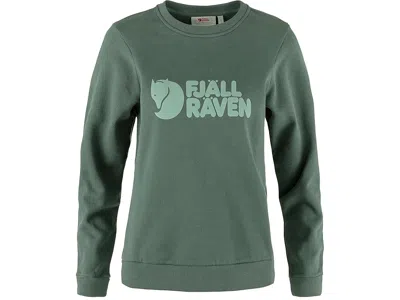 Fjall Raven Fjallraven Logo Sweater In Green