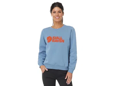 Fjall Raven Fjallraven Logo Sweater In Blue