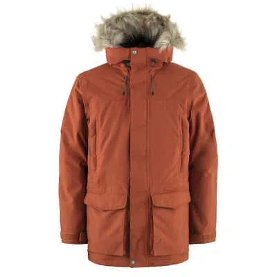 Pre-owned Fjall Raven Fjallraven Nuuk Lite Parka Autumn Leaf