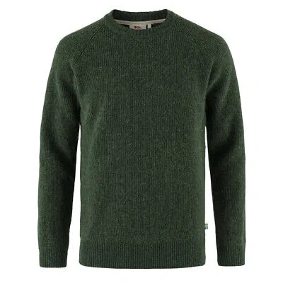 Pre-owned Fjall Raven Fjallraven Ovik Rib Sweater Deep Forest