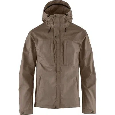 Pre-owned Fjall Raven Fjallraven Skogso Men's Jacket, Suede Brown, Small