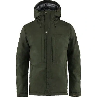 Pre-owned Fjall Raven Fjallraven Skogso Padded Jacket Men's Jacket, Deep Forest, X-large In Green