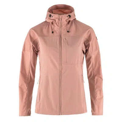 Pre-owned Fjall Raven Fjallraven Womens Abisko Midsummer Jacket Dusty Rose