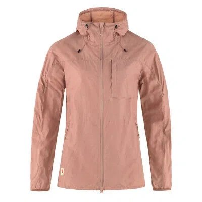 Pre-owned Fjall Raven Fjallraven Womens High Coast Wind Jacket Dusty Rose