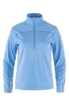 Fjall Raven Fjällräven Abisko Lite Fleece Half Zip In Ultramarine