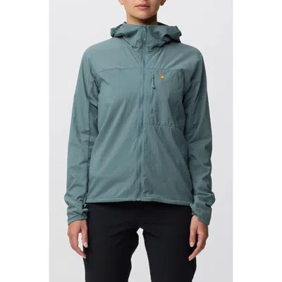 Fjall Raven Fjällräven Bergtagen Windshell Jacket In Blue