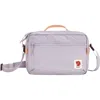Fjall Raven Logo-patch Zip-fastening Messenger Bag In Neutral