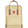 Fjall Raven Fjällräven Kånken Rainbow Water Resistant Backpack In Light Oak-rainbow Pattern